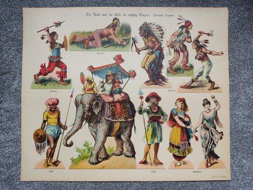 Vintage c1900 toy theatre - c1900,