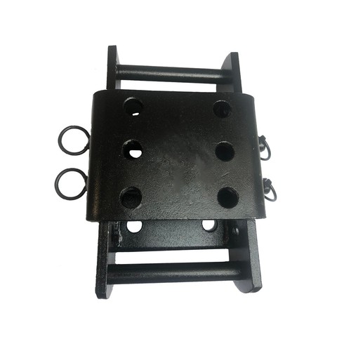 Black adjustable tow hitch - black,