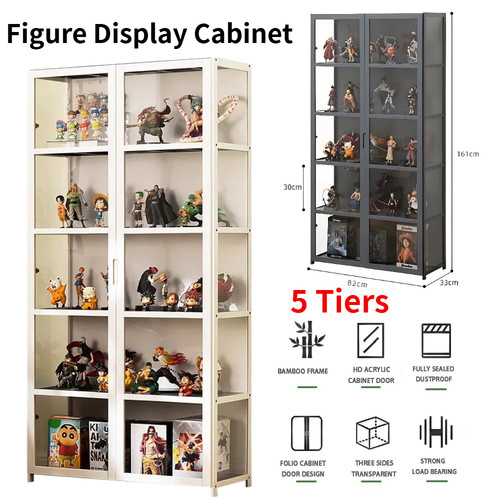 Tier display cabinet with - display,