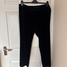 M & S Ladies  Black Velour