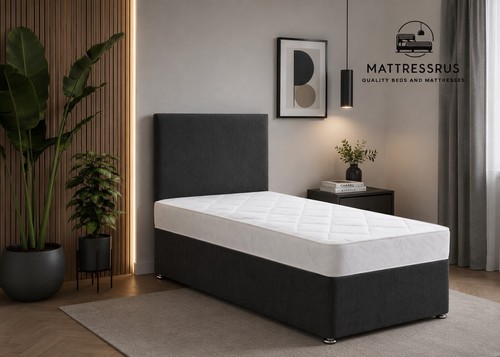 Shorty bed with mattress - bed,
