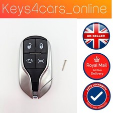 Maserati RFC 4 button Case Shell for  Ghibli M157 remote key 2013 +