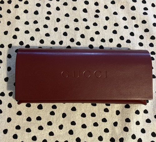 Genuine gucci burgundy faux - genuine,