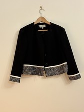 Hobbs Black and Grey Skirt