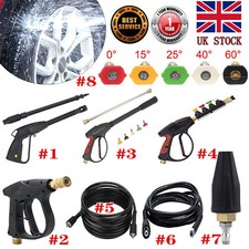 High Pressure Washer Spray Gun Hose Pipe Nozzle Jet Lance Garden Car Wash Tools