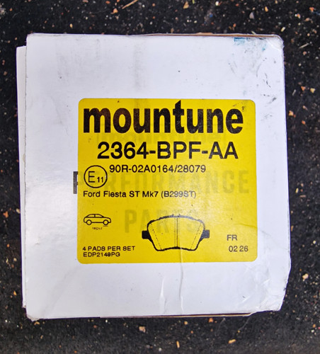 Mountune uprated front brake - uprated,