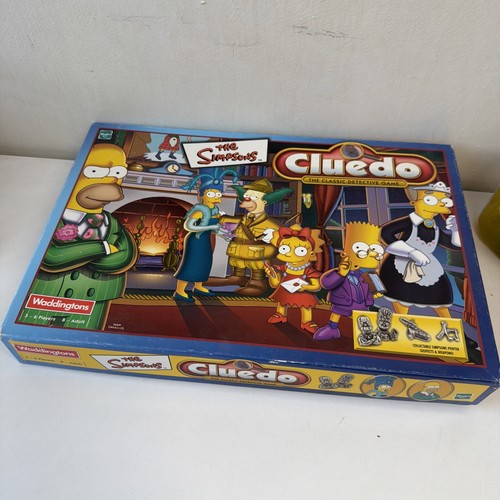 Simpsons cluedo board game - game, the