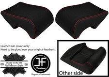 RED STITCHING 2X REAR HEADREST