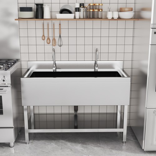 Stainless steel catering - steel, sink