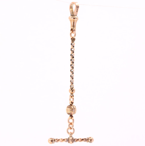 Antique 9ct rose gold - 3, inch
