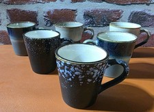 HK Living 70s ceramics - small coffee mugs (set of 6)