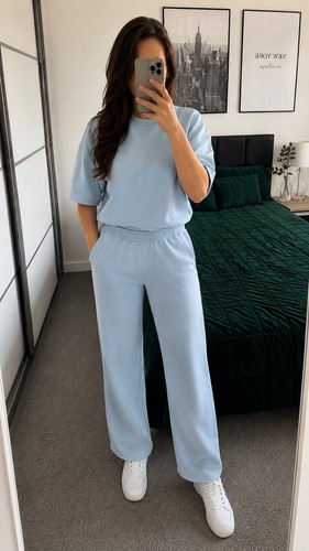Prettylittlething blue lounge - blue,