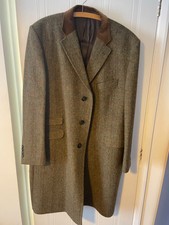 Harris Tweed Mens Over Coat