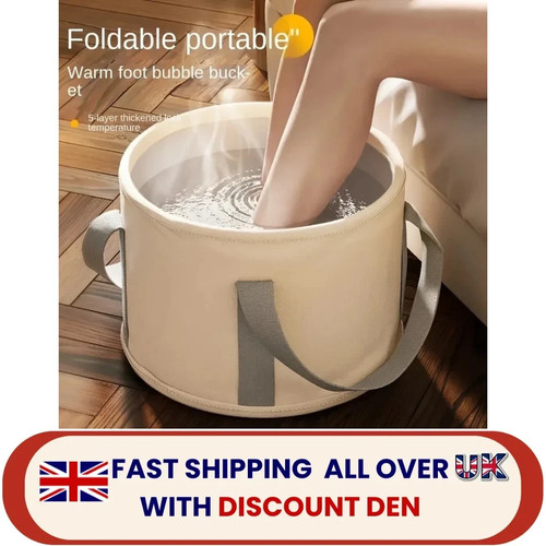 Foldable foot bath soak tub - foot,