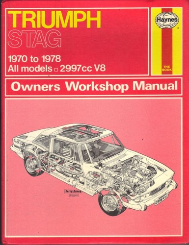 Triumph stag mk1 mk2 manual - mk1, &