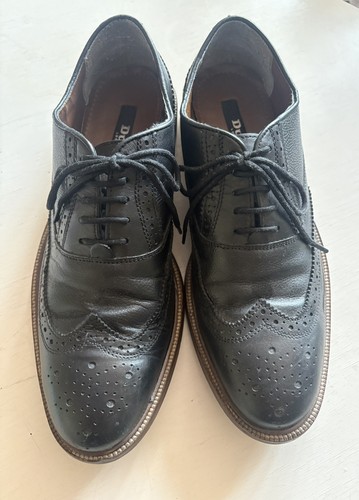 Dune men black leather - dune,