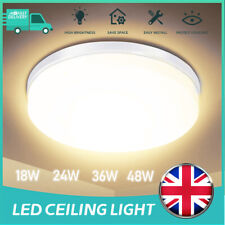 LED Ceiling Light Round Panel Down Lights Bathroom Kitchen Living Room Wall Lamp