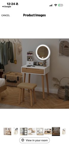Small dressing table - small,