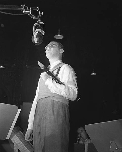 Jazz clarinetist bandleader