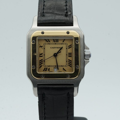 Cartier santos caree quartz - caree,