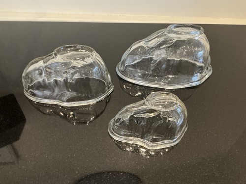Vintage glass rabbit jelly - rabbit,