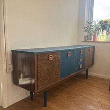 Mid-Century Long Sideboard
