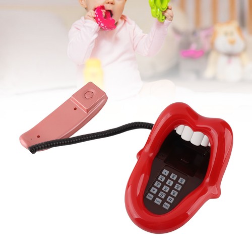 Red mouth telephone novelty - red,