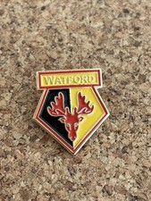 2 x Watford FC Enamel /Metal