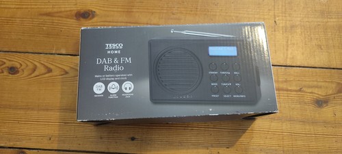 Tesco home dab radio alarm - tesco,
