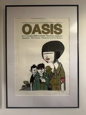 Oasis Wembley 2009 Pete McKee Limited Edition Print (92/100)