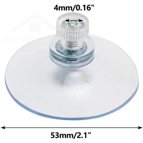 53mm clear suction - suction, cups