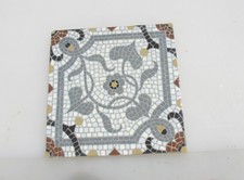 Antique Ceramic Tile Floral