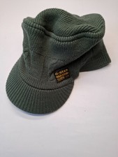 G STAR Original Raw Beanie Cap Peak Bronco Winter Knit Cap Green
