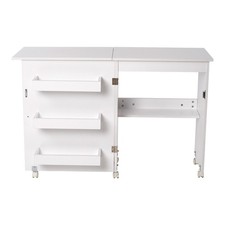 Folding Sewing Table Rolling