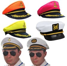 Anchor Sailor Hat Captain Navy