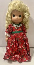 Precious Moments Blonde in Red
