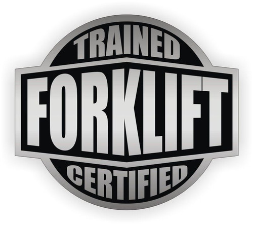 Trained forklift certified - trained,