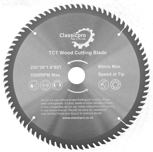 Classicpro 255mm tct circular - tct,