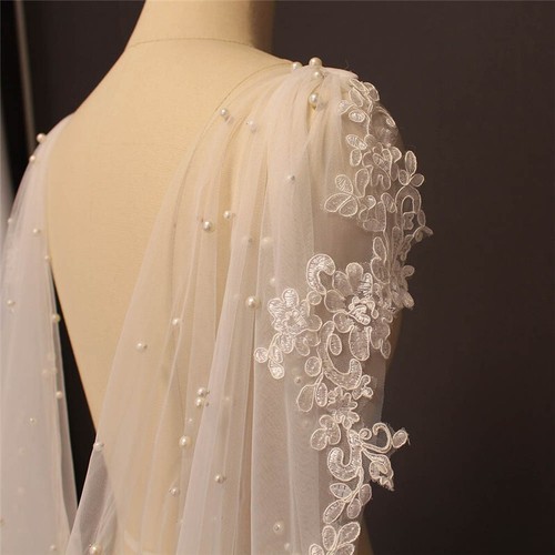 Cathedral wedding cape - wedding, veil