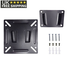 Flat Fixed Slim TV Mount Wall Bracket 14" - 27" Monitor LED Computer LCD Display