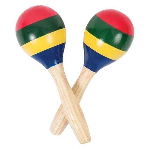 Percussion maracas - pp,