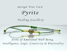 Pyrite Bracelet Anklet Natural Gemstone Crystal Healing Bracelet Anklet