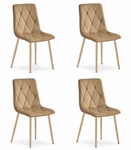 Set libra brown chair - set,