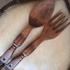 Vintage Hand Carved Wooden
