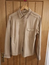 Crag hoppers Long Sleeve Moleskin blouse shirt Size 16 plain beige 