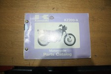KAWASAKI KZ200 KZ200A1 KZ200A1A PARTS CATALOG 99910-1027-01