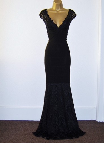 Lipsy black lace design - lipsy,