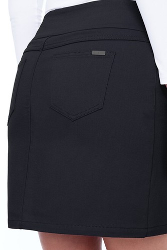 Denim skort in black - sc&co,
