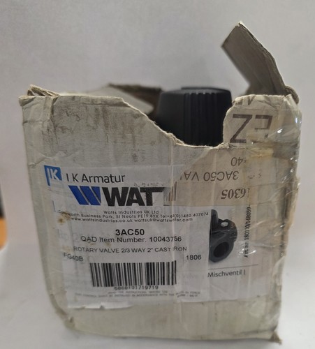 Watts way rotary valve - way,