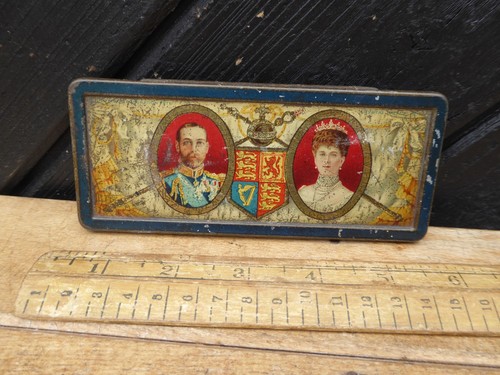 1911 rowntree coronation tin - 1911,